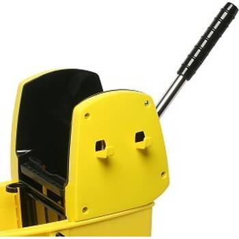 Edco Enduro Press Replacement Wringer With Handle Fits Bucket Yellow