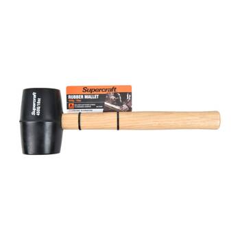 Supercraft Rubber Mallet DIY/Carpentry/Home Improvement Tool 450g