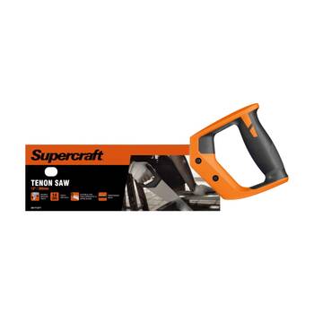 Supercraft Tenon Saw DIY/Carpentry Tool W/ Soft Grip Handle 300mmx14TPI