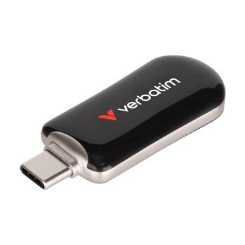 VERBATIM Plectra USB-C 3.2 Gen 1 Connect Flash Drive 128GB Black