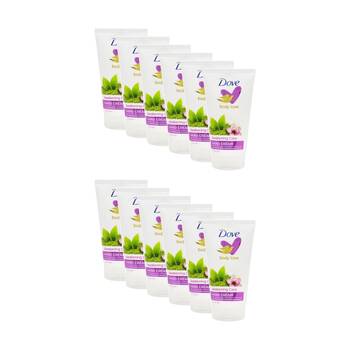 12PK Dove Body Love Awakening Care Hand Cream Matcha Green Tea Sakura 75mL