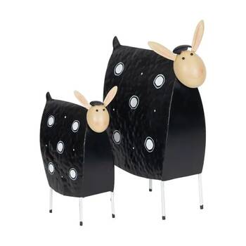 Sheep Mixed Colour Metal Garden Decoration Assorted