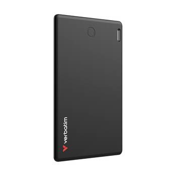 VERBATIM My Finder Item Bluetooth Apple Compatible Card Sized Tracker Black