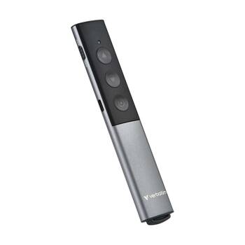 Verbatim Wireless Presenter Laser W/ USB-A & USB-C Receiver Aluminium Alloy
