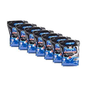 7x 34pc Finish Powerball Ultimate Deep Clean & Shine Dishwasher Tablets Fresh