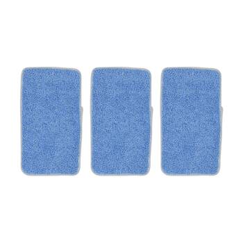 3PK Duop Floors Glass Windows Mirrors Reusable Microfibre Cleaning Pad Medium