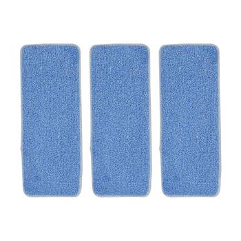 3PK Duop Floors Glass Windows Mirrors Reusable Microfibre Cleaning Pad Large