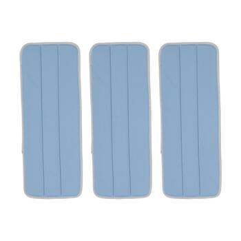 3PK Duop Smooth Surface Glass Windows Mirrors Microfibre Cleaning Pad Large