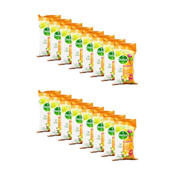 16x 110pc Dettol Multipurpose Antibacterial Wipes Tropical Burst