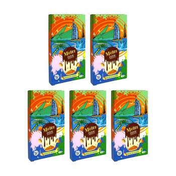 5PK Meltz Dubai Chocolate Block Pistachio & Vanilla Knafeh Flavoured 145g