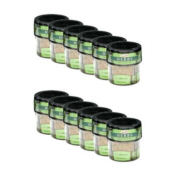 12PK Medallion 4-In-1 Seasoning Mix W/ Rosemary Oregano Basil & Mixed Herbs 16g