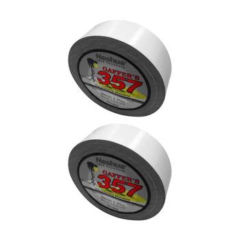 2PK Nashua 40Mt x 48mm Gaffer Tape White Water Resistant
