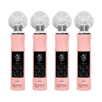 4PK Nusuk Nagham Fragrance Air Freshener Odour Eliminator 300mL