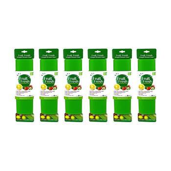 6x 2pc Grand Fusion Fruit Fresh Fridge Crisper Drawer Liner Set Green