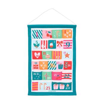 Annabel Trends Reusable Fabric Christmas Advent Calendar 39x58.5cm