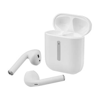 3sixT Essential Buds Headphones Touch Control Charging Case - White