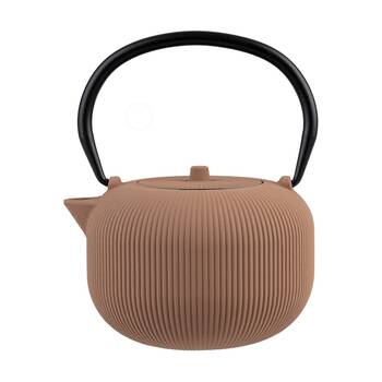 Teaology Cast Iron Teapot W/ Stainless Steel Infuser Serenity Sandstone 700ml