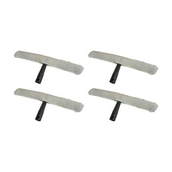 4PK Edco Economy Synthetic Cover Window Smooth Wall Washer & Fixed T-Bar 35cm