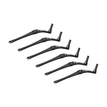 6PK Crema Pro Group Head Brush Coffee Machine Cleaning Tool Black