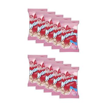 10PK Pascall Marshmallows Vanilla & Raspberry 280g Candy/Lollies/Gummies