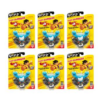6x 2pc Heroes Of Goo Jit Zu Meteor Madness Goo-Slingers Asstd