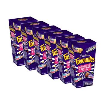 6PK Cadbury Favourites Marvellous Creations Edition Boxed Chocolate 264g