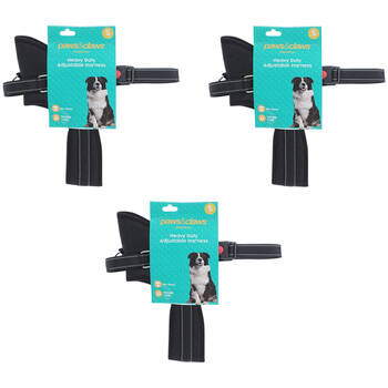 3x Paws And Claws Strong Pet Harness Small Soft Padding Secure Lock 60-70cm
