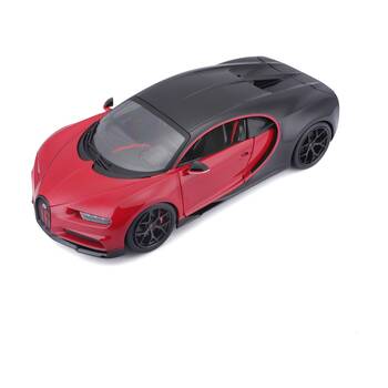 Bburago 2018 Bugatti Chiron Sport Model Car Replica Toy Red Black 78cm