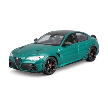 Bburago Alfa Romeo Giulia GTA Metallic Model Car 2022 Edition Toy Green