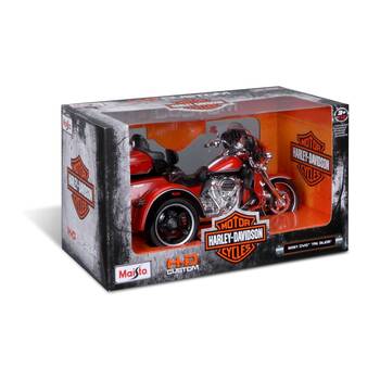 Maisto 1 12 Motorcycle 2021 CVO Tri Glide Diecast Model Harley Bike Replica 67cm