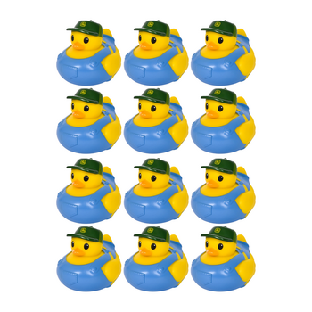 12PK Impulse Cowboy & Farmer John Deere Rubber Bath Duck Play Toy 4m+ Assorted