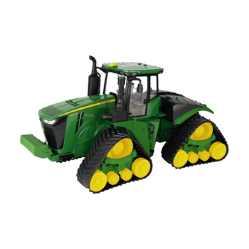 John Deere Big Farm JD 9570RX Tracked Tractor Lights Sounds Removable Cab Front Weights Steerable Tracks 8 Years Plus.