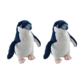 2x Keeleco Delux Plush Toy Eco Friendly Soft Huggable Animal Little Penguin