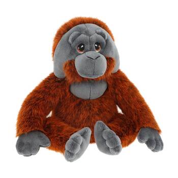 Keeleco Male Plush Toy Soft Huggable Eco-Friendly Animal Orangutan