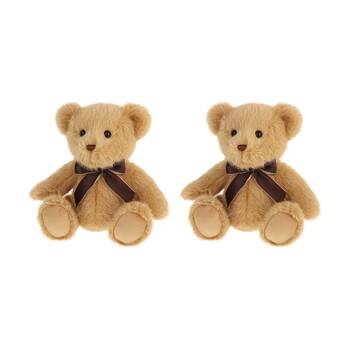2x Keeleco Sherwood Plush Soft Huggable Eco-Friendly Toy Teddy Bear