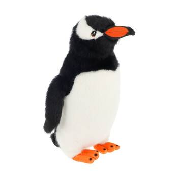 Keeleco 100% Recycled Material Weighted 15cm Delux Plush Toy Gentoo Penguin