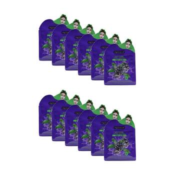 12PK Freeman Deep Clean Sheet Mask For Oily/Acne Prone Skin Tea Tree/Blackberry