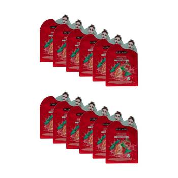 12PK Freeman Pore Cleansing Sheet Mask Normal to Combo Skin Strawberry & Mint