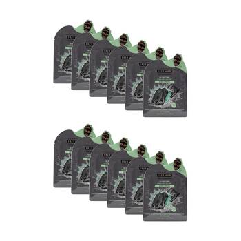 12PK Freeman Sheet Mask Detoxifying Charcoal & Sea Salt Normal/Combo Skin 25ml