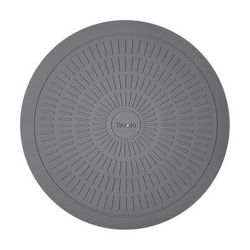 Tovolo Silicone Non-Slip Heat Resistant?Microwave Mat Charcoal 30.5cm Dia