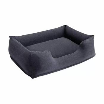 Intex Small Travel Inflatable Pet Bed W/ Pump Grey 79x58x22cm Portable