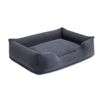 Intex Medium Travel Inflatable Pet Bed W/ Pump Grey 97x74x23cm Portable