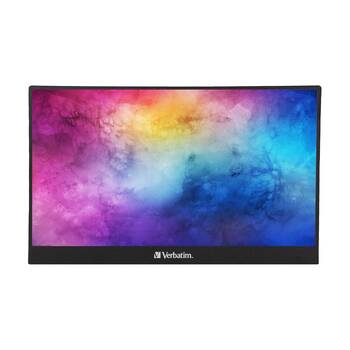 VERBATIM Portable Monitor Full HD 1080p USB-C/HDMI Connection 14 inch