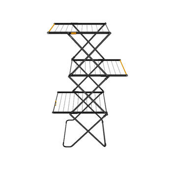 Joseph Joseph AirFrame Max 3-Tier Clothes/Laundry Drying Airer Black