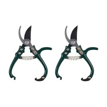 2PK Annabel Trends Sprout Effortlessly Grip Mini Pruners Dark Green