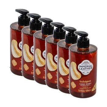 6PK Imperial Leather Indulgent Antibacterial Hand Wash Oud & Frankincense 500ml