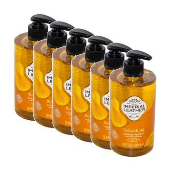 6PK Imperial Leather Refreshing Antibacterial Hand Wash Mandarin & Neroli 500ml