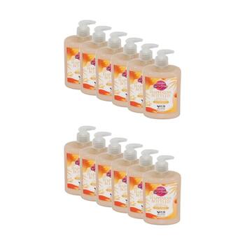 12PK Cussons Creations Vanilla & Shea Butter Antibacterial Hand Wash 500ml