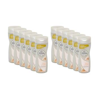 12PK Imperial Leather Moisturising Body Wash Cotton Flower & Vanilla Scent 500ml