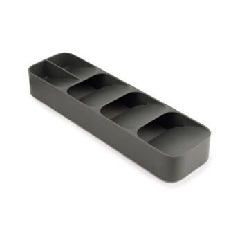 Joseph Joseph Duo In-Drawer Cutlery Tray Grey Space-Saving Kitchen Organiser